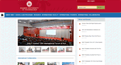 Desktop Screenshot of english.xmut.edu.cn